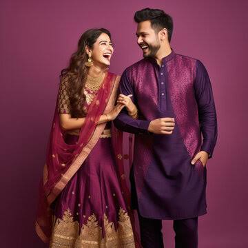 Traditional ethnic wear collection including Indian festive clothing
